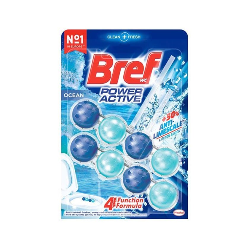 Bref Power Active WC Block Ocean 2x50ml