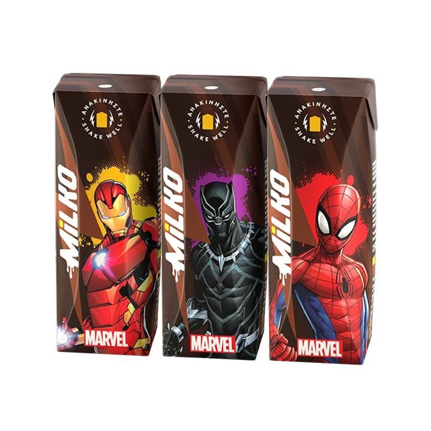 Milko Γάλα Σοκολατούχο 3x250ml