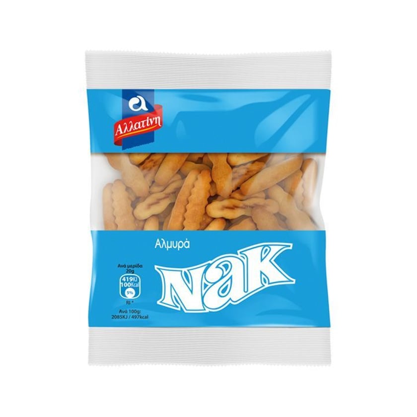 Αλλατίνη Nak Crackers Αλμυρά 40g