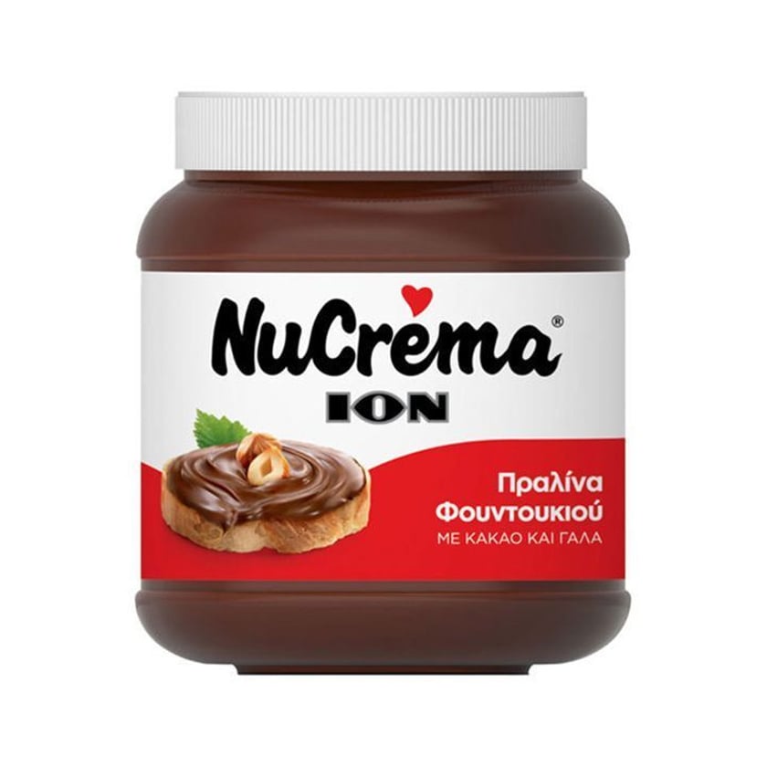 Ίον Nucrema Πραλίνα Φουντουκιού 380g