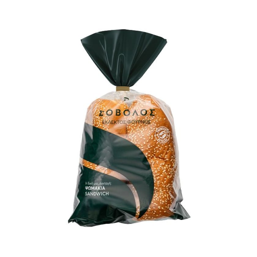 Σόβολος Ψωμάκια Sandwich 4x75g
