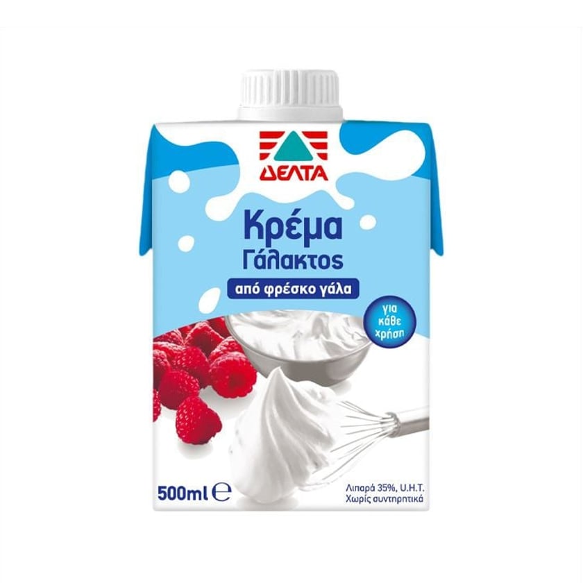 Δέλτα Κρέμα Γάλακτος 35% Λιπαρά 500ml