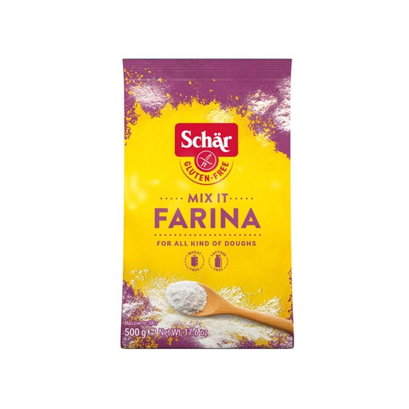 Schar Mix It Φαρίνα Αλεύρι για Όλες τις Χρήσεις Χωρίς Γλουτένη 500g