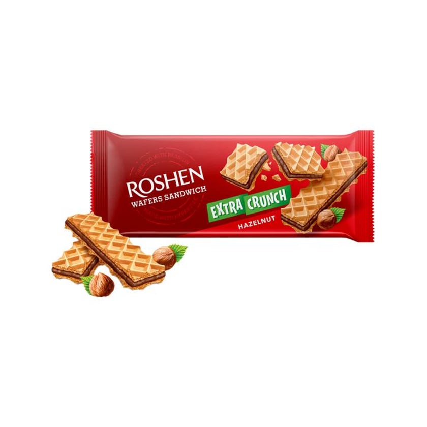 Roshen Γκοφρέτα Φουντούκι 142g