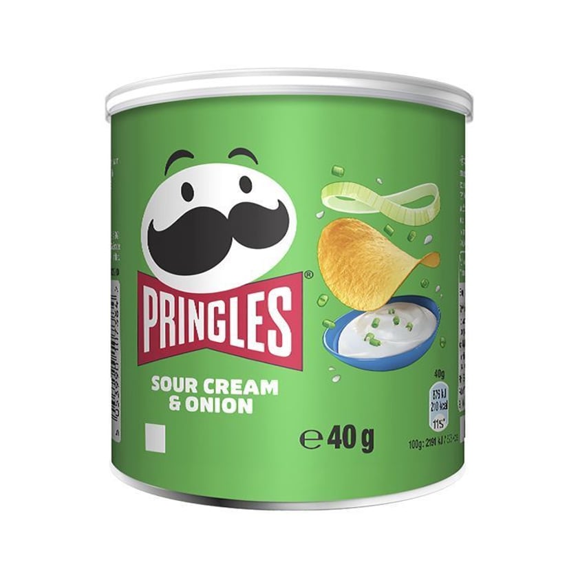 Pringles Πατατάκια Sour Cream & Onion 40g