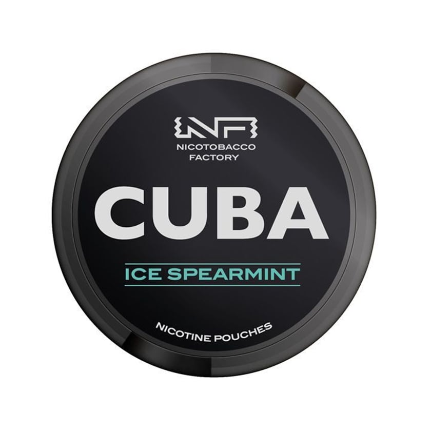 Cuba Black Pouches Νικοτίνης Ice Spearmint 43mg
