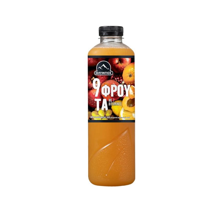 Όλυμπος Φυσικός Χυμός 9 Φρούτα 1l