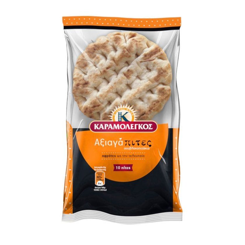 Καραμολέγκος Αξιαγάπιτες Πίτες Μικρές 450g