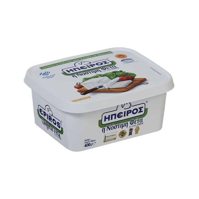 Ήπειρος Φέτα σε Άλμη Χωρίς Λακτόζη 400g