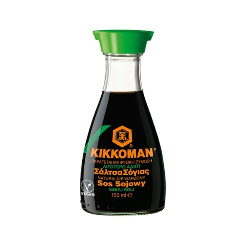 Kikkoman Soy Sauce 43% Λιγότερο Αλάτι 150ml
