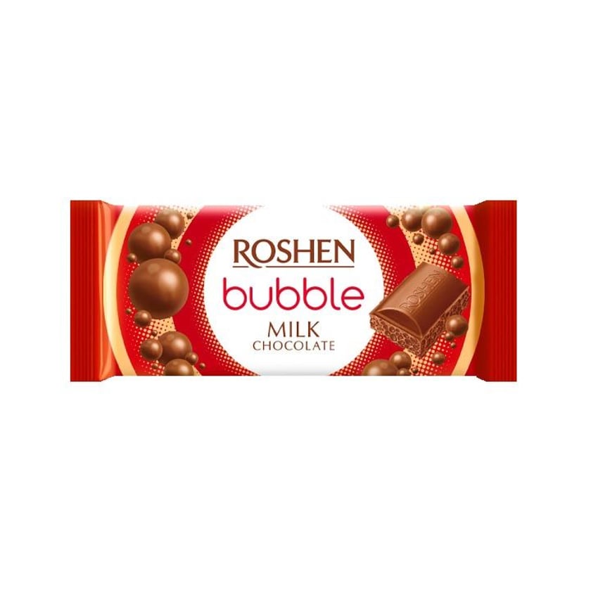 Roshen Bubble Σοκολάτα Γάλακτος 80g