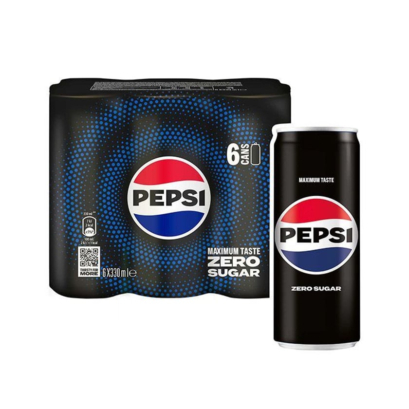 Pepsi Zero Sugar 6x330ml
