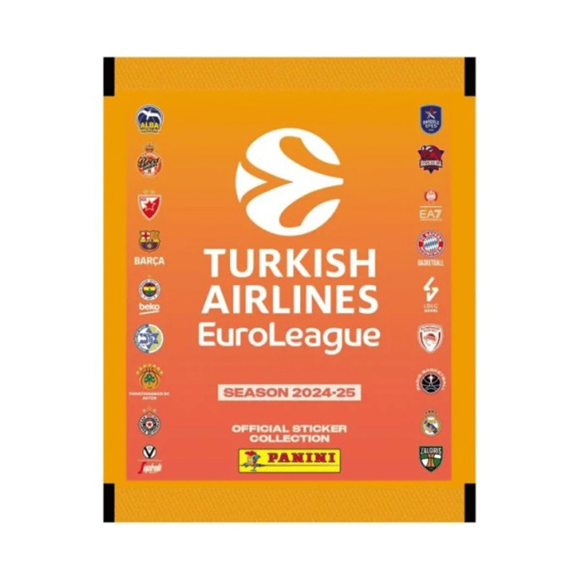 Panini Euroleague 2025 Display Αυτοκόλλητα