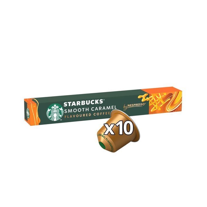 Starbucks Κάψουλες Espresso Smooth Caramel Συμβατές με Μηχανές Nespresso 10τεμ