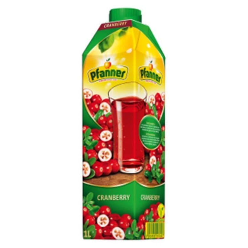 Pfanner Φρουτοποτό Cranberry 1l