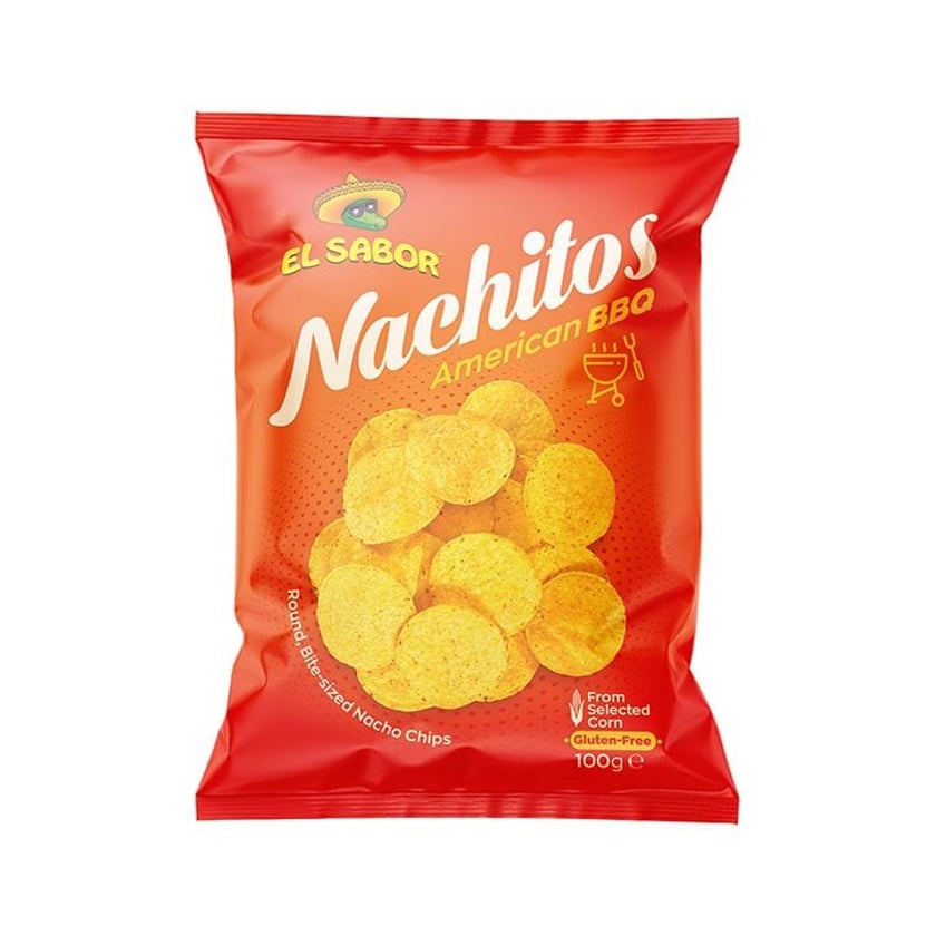 El Sabor Nachitos American BBQ 100g