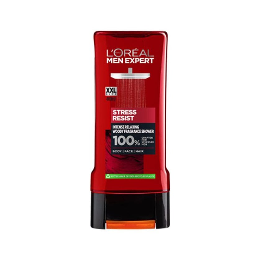 L`Oreal Men Expert Αφρόλουτρο για Άμεση Άισθηση Φρεσκάδας Stress Resist 400ml