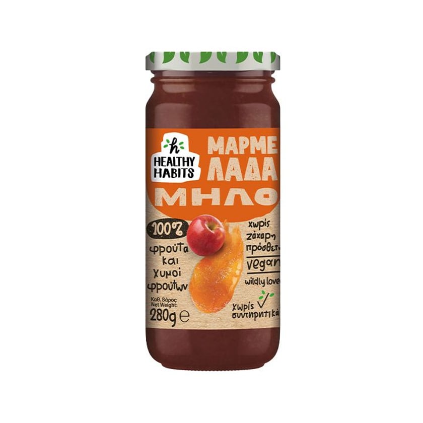 Healthy Habits Μαρμελάδα Μήλο 280g