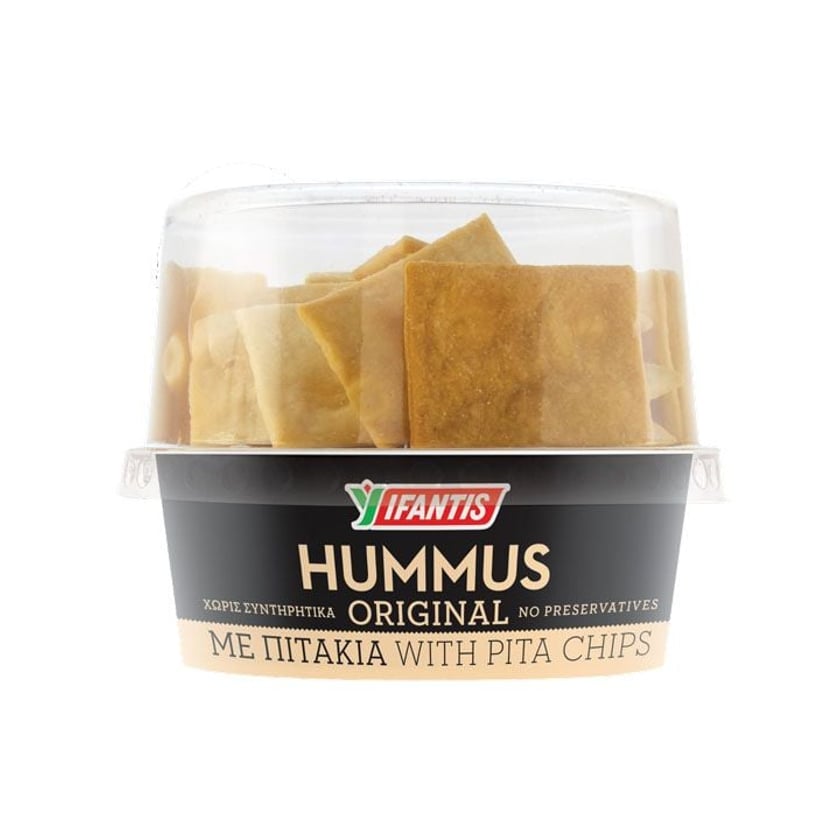 Ifantis Hummus Original με Πιτάκια 130g