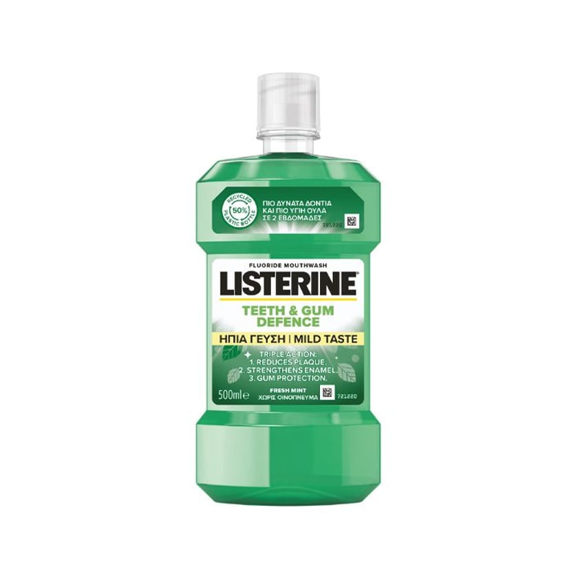 Listerine Στοματικό Διάλυμα Teeth & Gum Defense 500ml