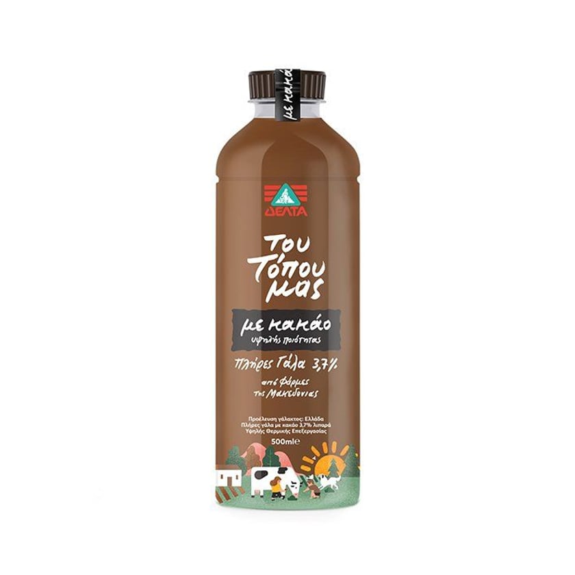 Δέλτα Του Τόπου Μας Γάλα Με Κακάο 500ml
