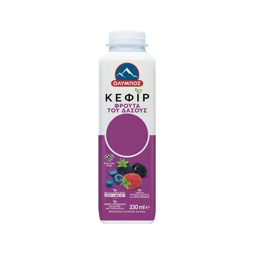Όλυμπος Κεφίρ Φρούτα του Δάσους 330ml