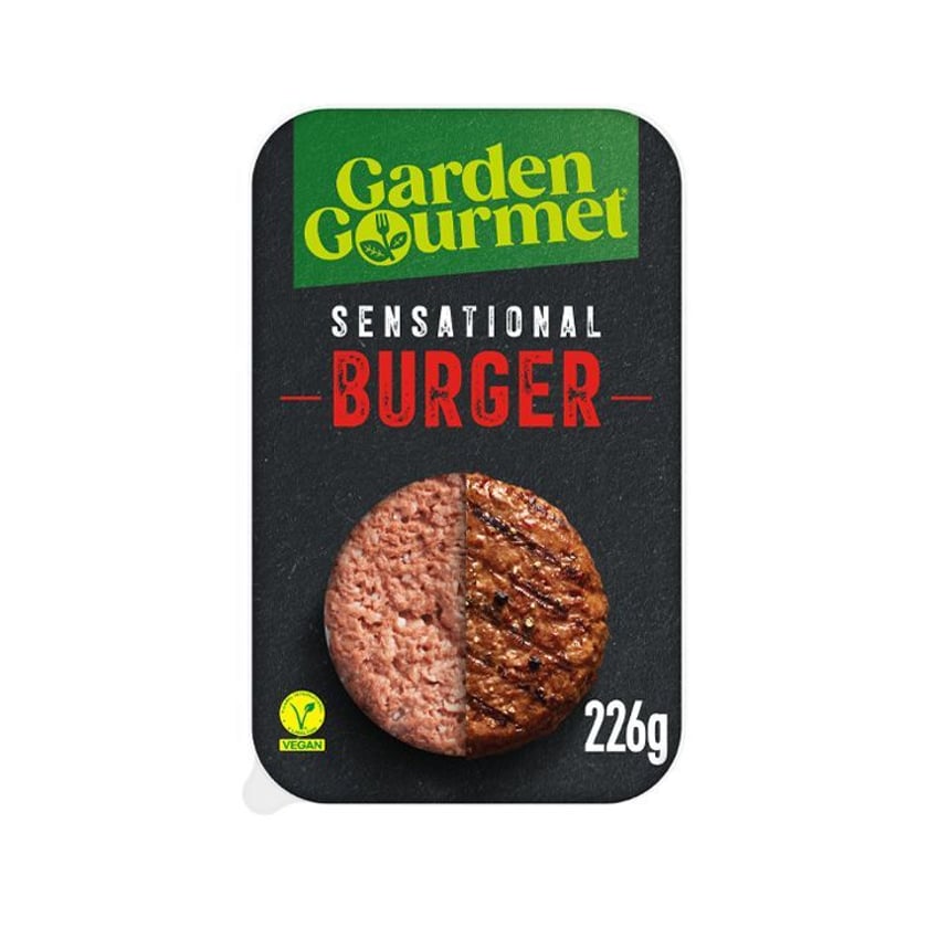 Garden Gourmet Sensational Burger Μπιφτέκια Φυτικά Vegan 226g
