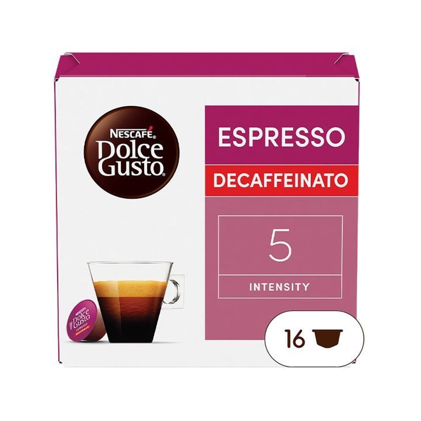 Nescafe Κάψουλες Dolce Gusto Espresso Decaffeinato Extra Crema 16τεμ