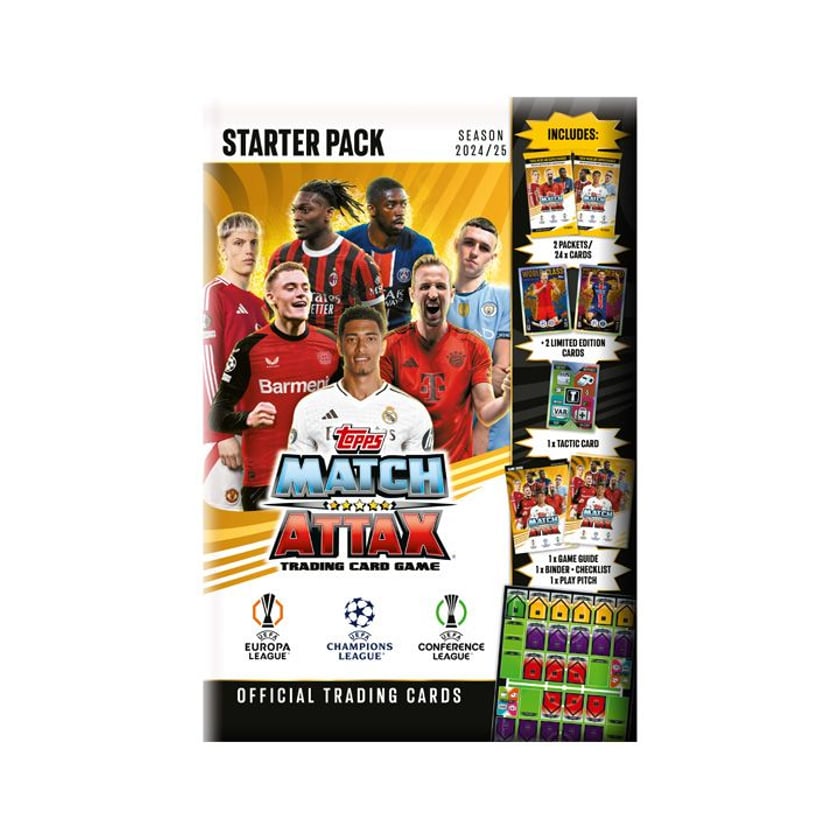 Topps Match Attax 2024/25 Starter Pack 27τεμ