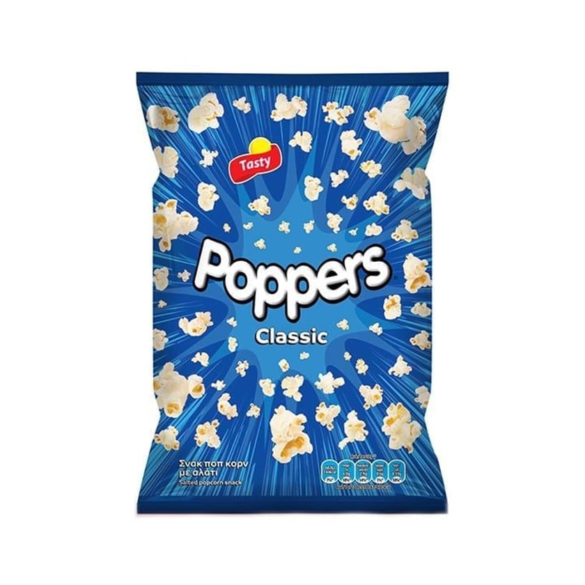 Tasty Poppers Classic Popcorn 75g