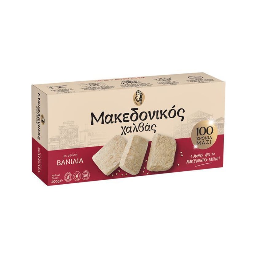 Μακεδονικός Χαλβάς Βανίλια 400g