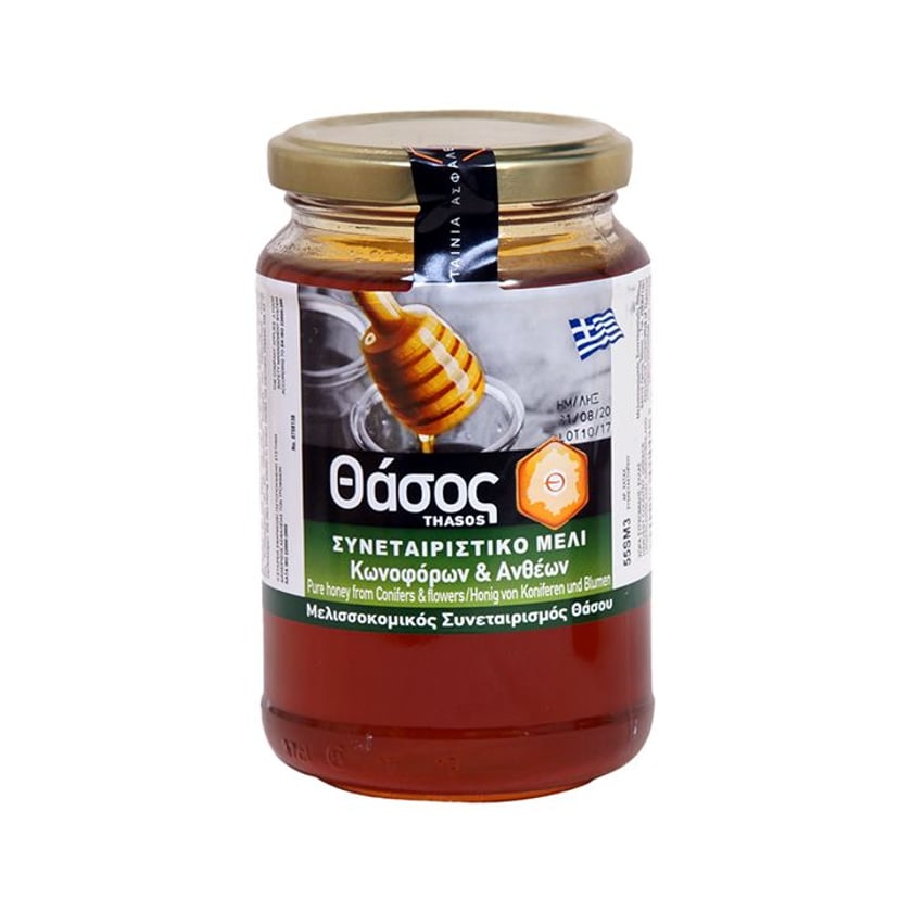 Μέλι Θάσου Κωνοφόρων & Ανθέων 450g