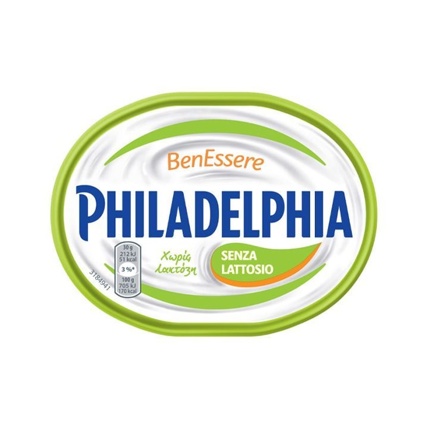 Philadelphia Τυρί Κρέμα Χωρίς Λακτόζη 175g