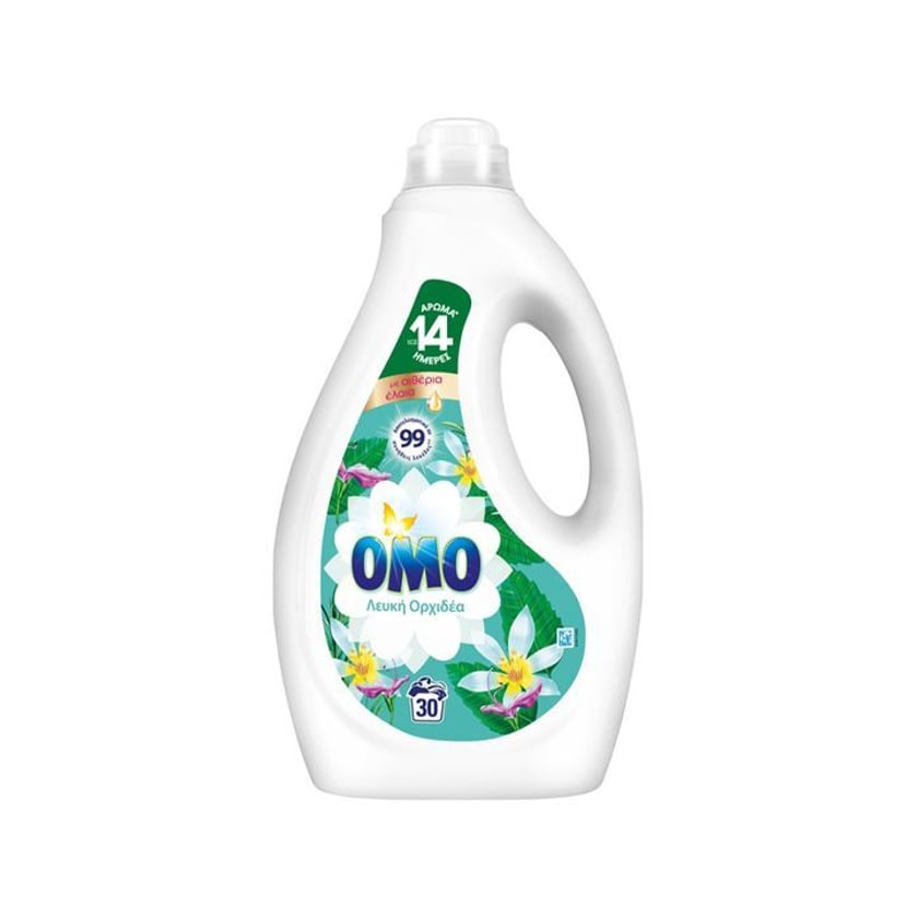 Omo Liquid Laundry Detergent White Orchid 30washes 1.5l
