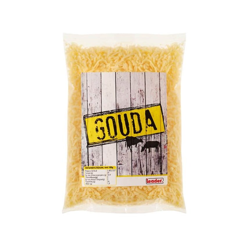 Leader Gouda Τριμμένο 300g