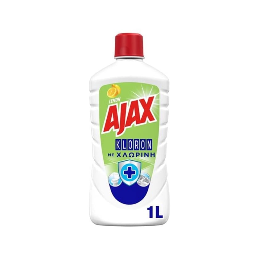 Ajax Υγρό Καθαρισμού Kloron Λεμονι 1l