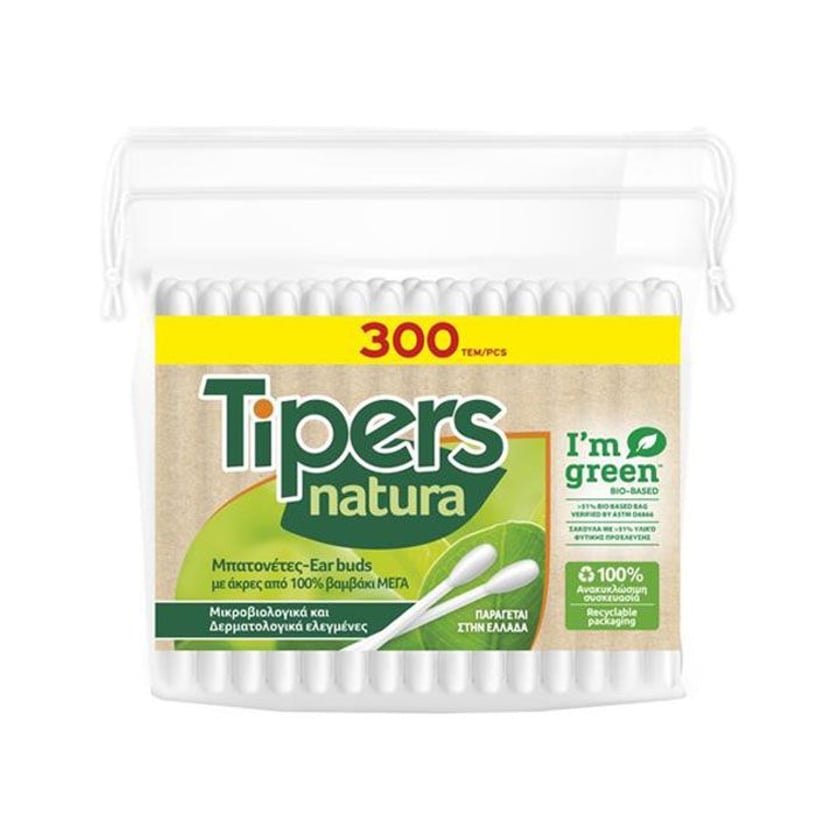 Tipers Natura Ωτοκαθαριστές 300τεμ