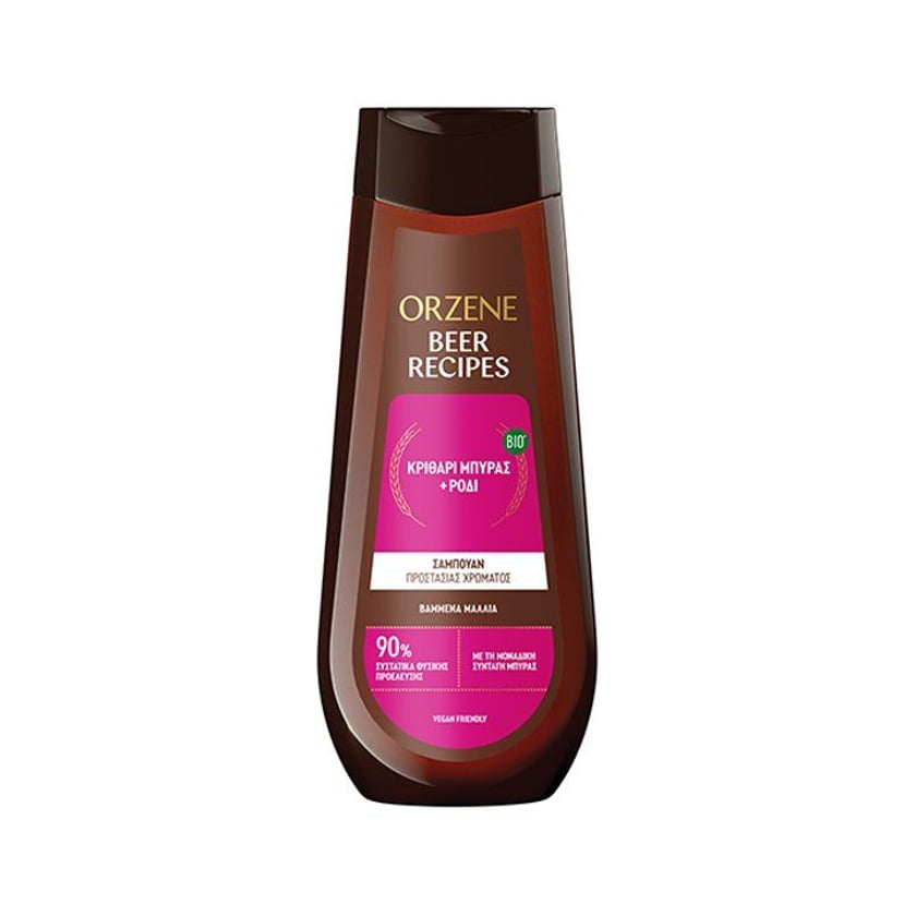 Orzene Σαμπουάν Μπύρας για Βαμμένα Μαλλιά 400ml