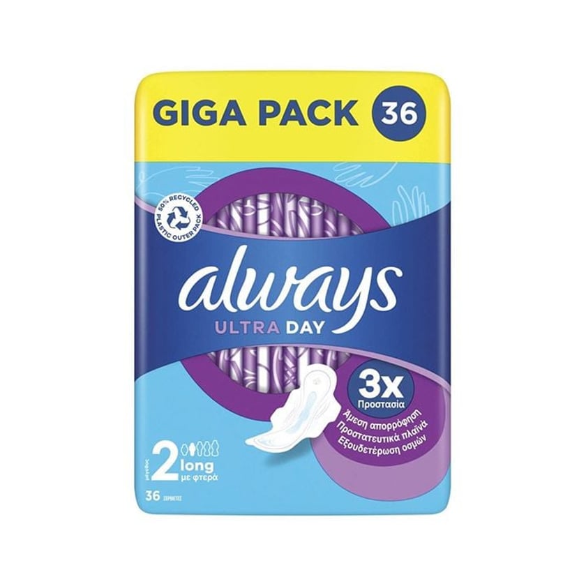 Always Σερβιέτες Ultra Long Plus 36τεμ