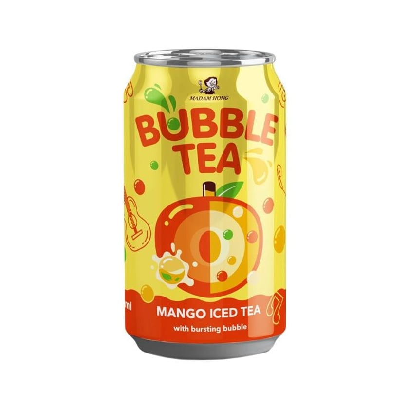 Madam Hong Bubble Tea Mango 320ml