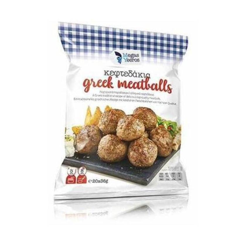 Megas Yeeros Κεφτεδάκια Παραδοσιακά 720g