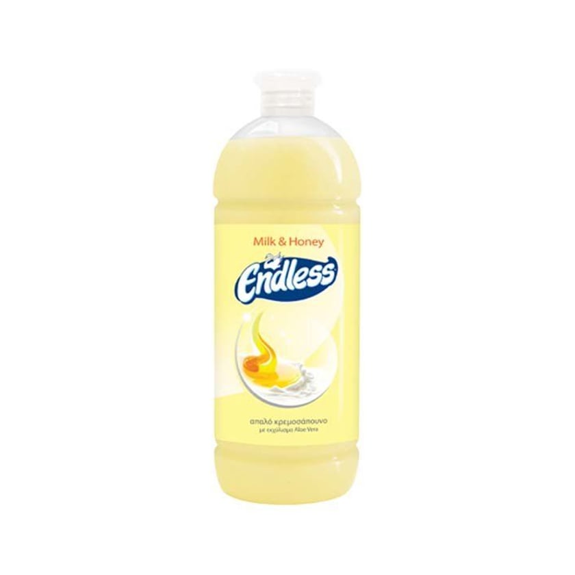 Endless Υγρό Κρεμοσάπουνο Cream Milk & Honey 1l