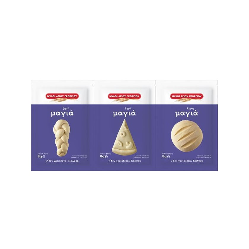 Μύλοι Αγίου Γεωργίου Μαγιά Ξηρή 3x8gr