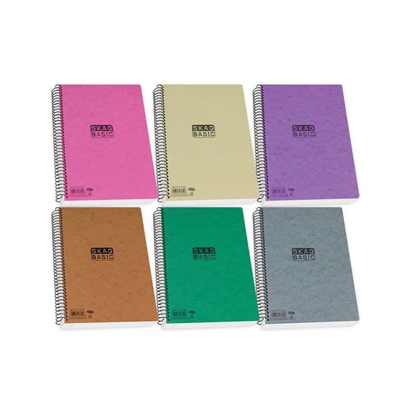 Skag Basic Notebook Α4 3 Subjects No.8013 80g