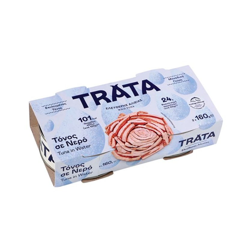 Trata Τόνος σε Νερό 2x160g