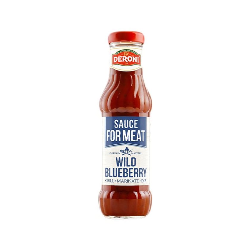Deroni Sauce για Κρέας Wild Blueberry 320g