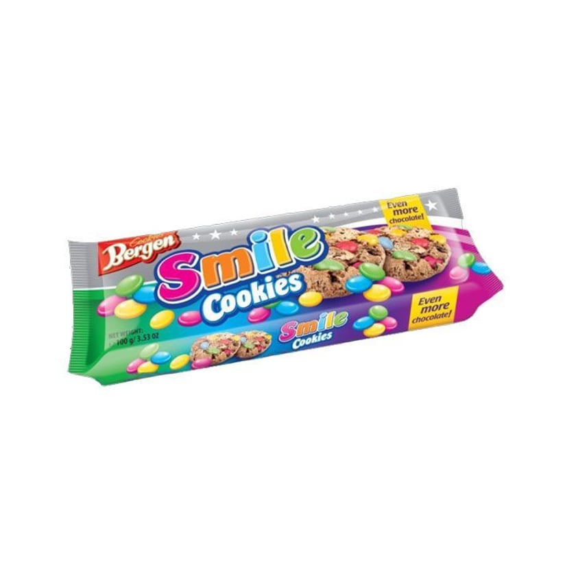 Bergen Μπισκότα Smile 100g