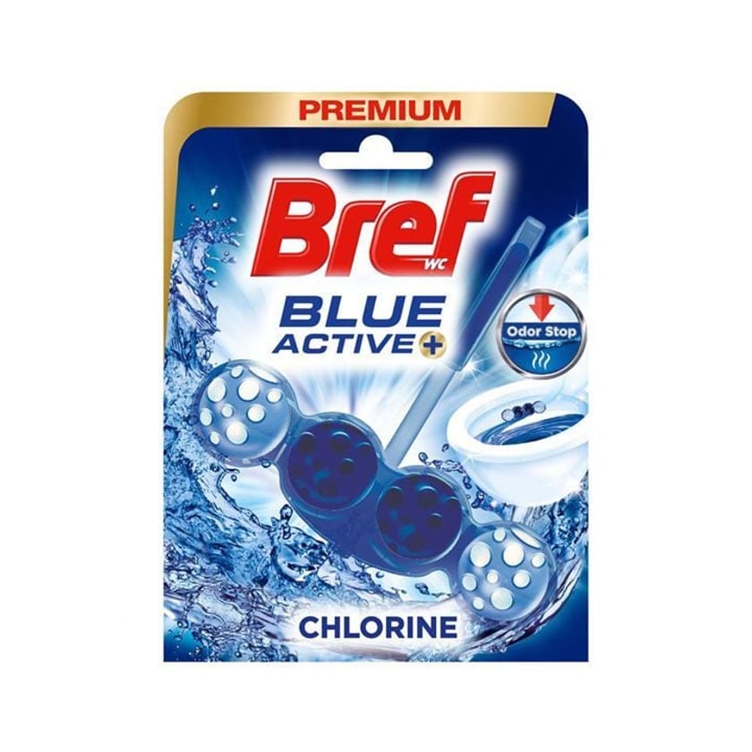 Bref Καθαριστικό Τουαλέτας WC Block Active Hygiene 50g