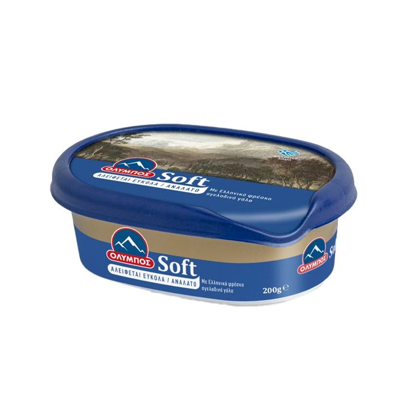 Όλυμπος Βούτυρο Αγελάδος Soft με 80% Λιπαρά 200g