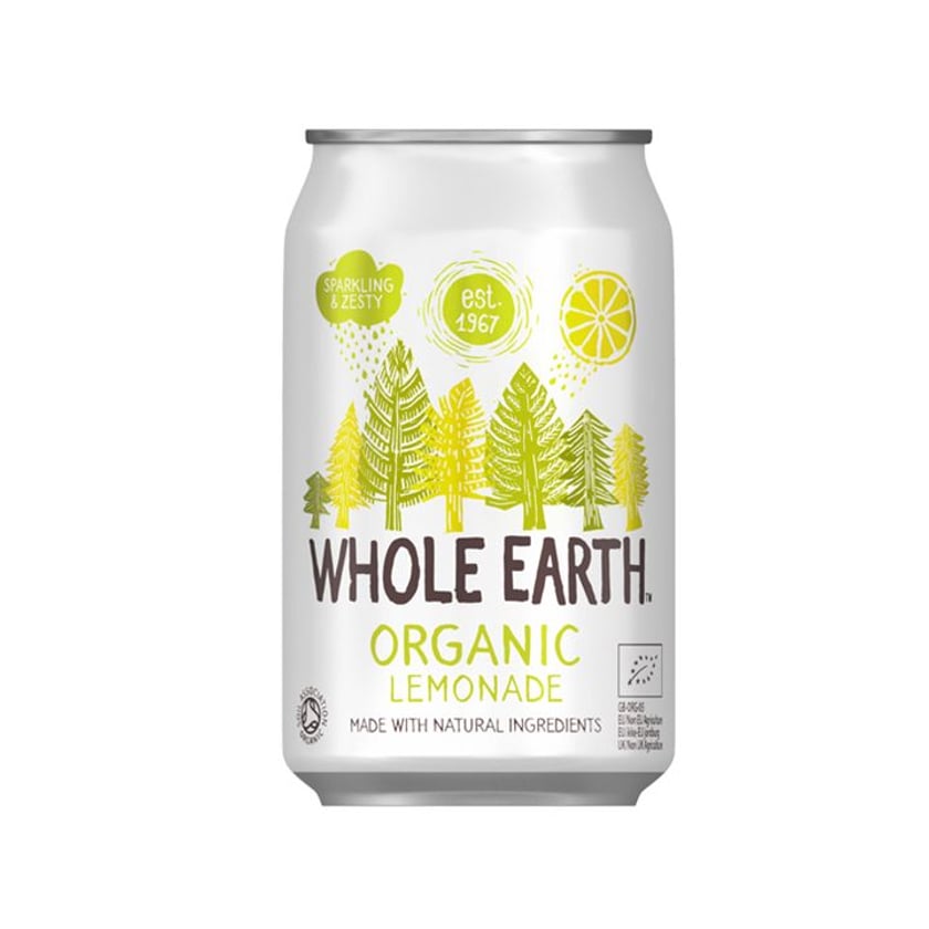 Whole Earth Ανθρακούχο Ποτό Λεμόνι Bio 330ml